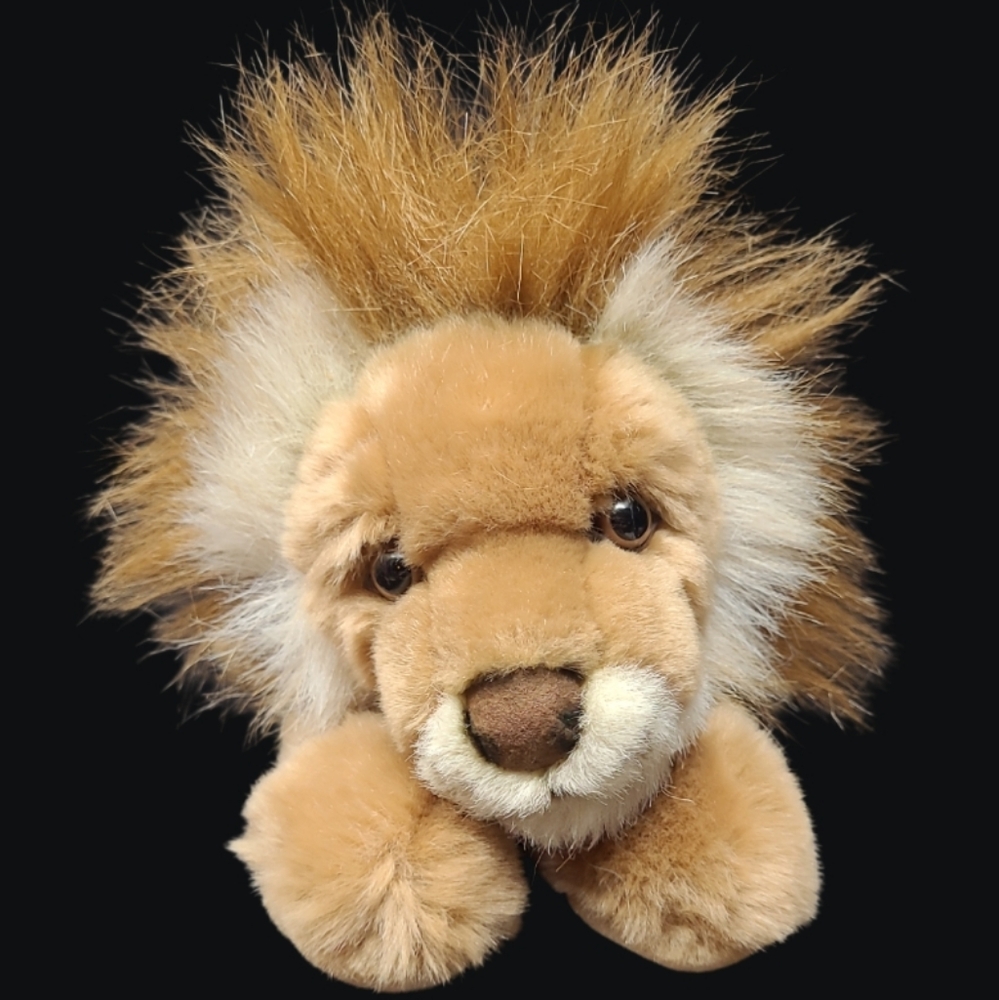 NWT - AURORA FLOPSIES COLLECTION LEONARDO THE LION  BEAN FILLED PLUSH